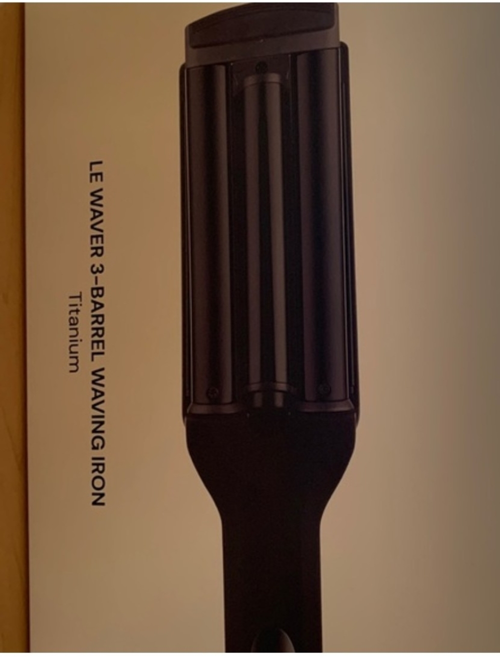 Lange 3-Barrel Waving Iron in Black